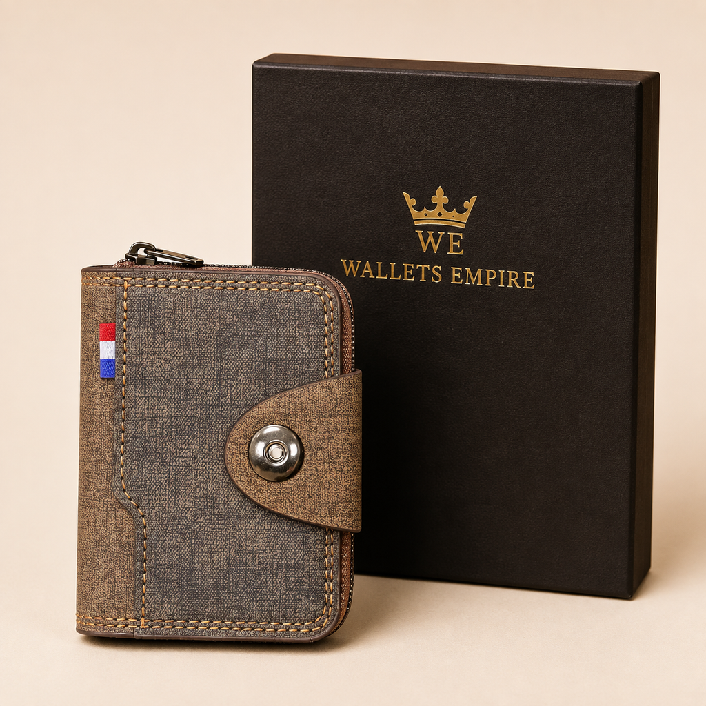 Regal Snap short zip wallet