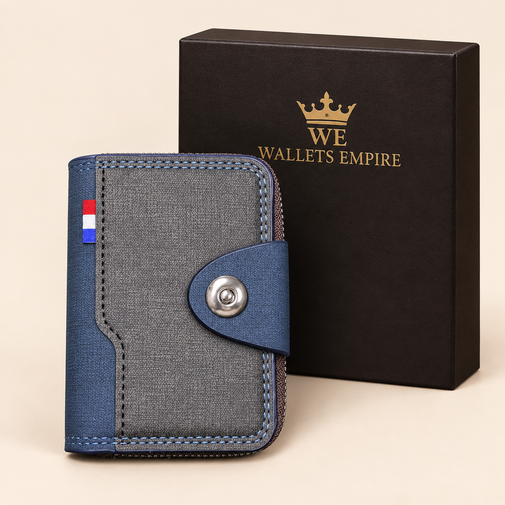 Regal Snap short zip wallet