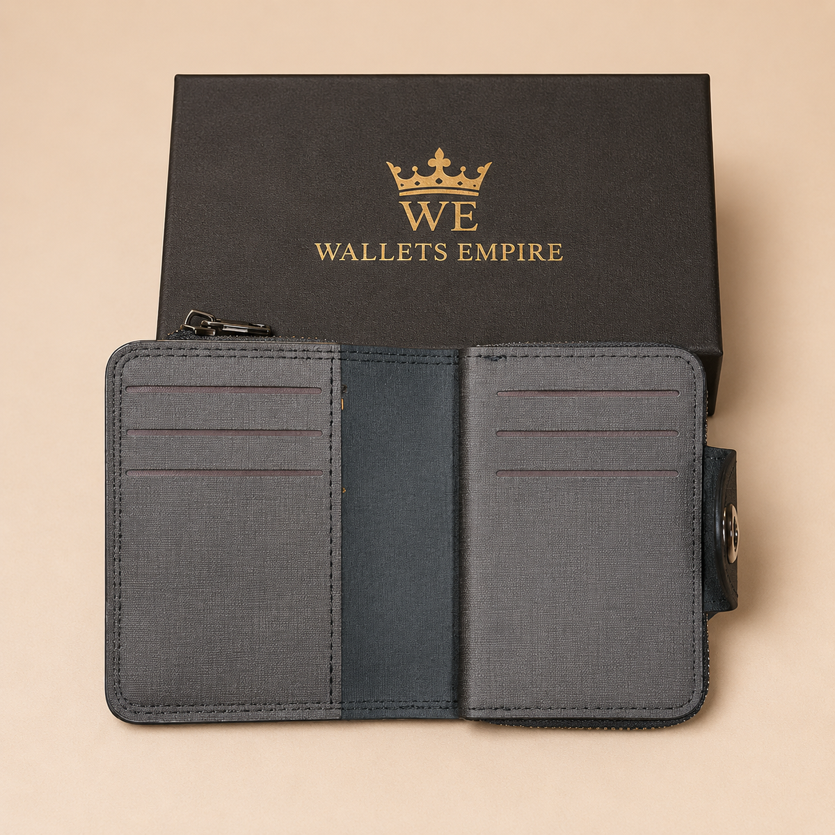 Regal Snap short zip wallet